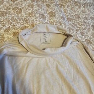 We The Free Supernova Beige Long Sleeve Top